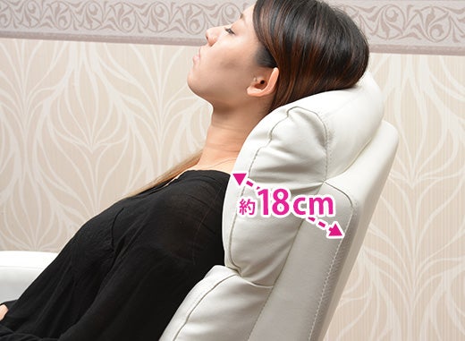 長時間でも疲れにくい。