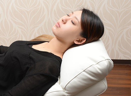 つい眠ってしまう<br>ほどの心地よさ。