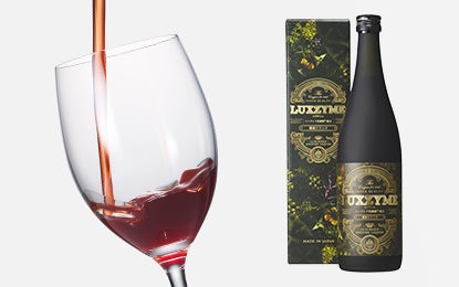 酵素ドリンク「ラグザイム」の試飲コーナー