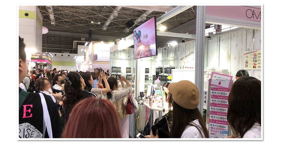 アジアネイルフェスティバルin大阪2019全景