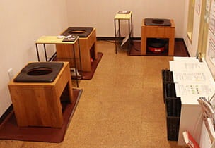 よもぎ蒸し施術ルーム