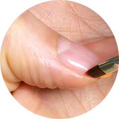 小ぶりのS｜際まで穂先がフィット！