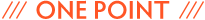 ONE POINT