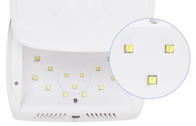 LEDチップに樹脂を塗布し、通常よりも目に優しい仕様