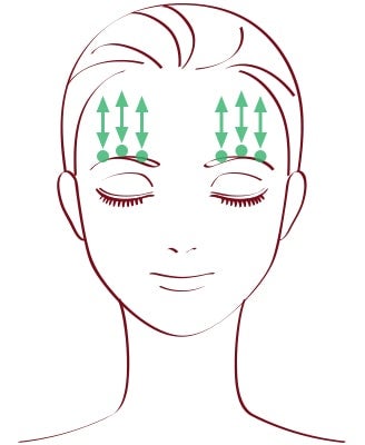 目の疲れを感じているとき