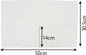 縦30.5cm×横50cm/スリット長さ14cm