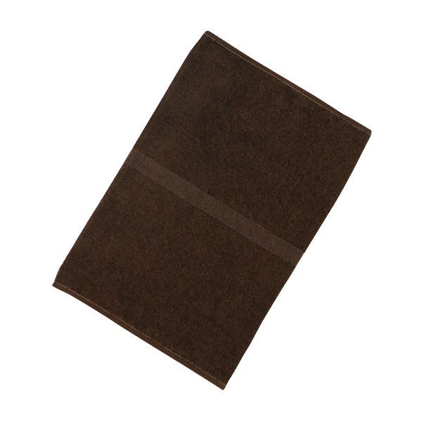 スチームタオル (綿 100%)(270匁) 35cm×88cm 白線モカ (12枚入り)