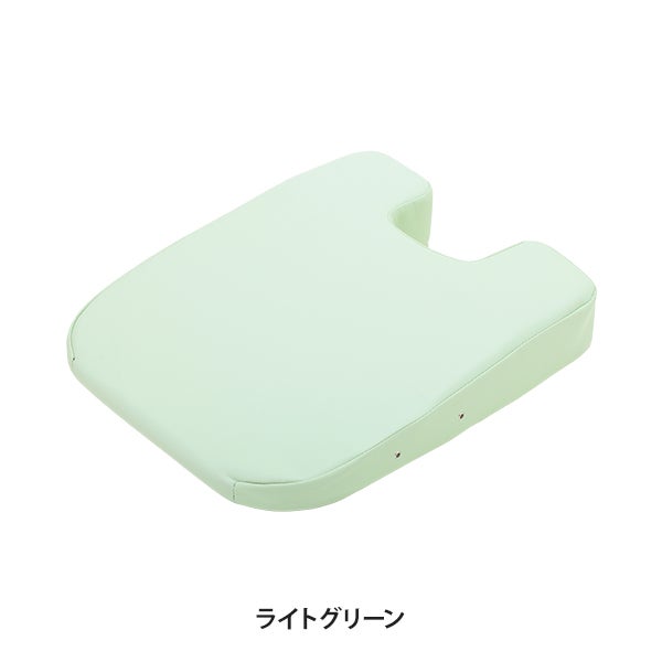胸当てマクラ 高さ3～8cm ライトグリーン