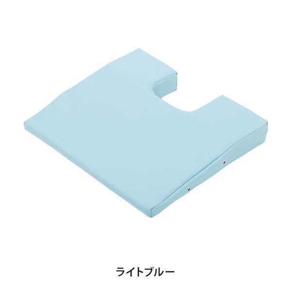 胸当てマクラ (無孔)(薄型) ライトブルー