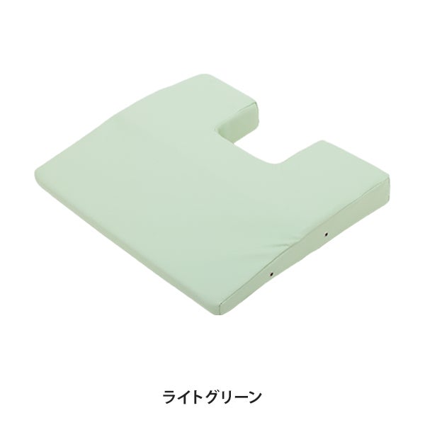 胸当てマクラ (無孔)(薄型) ライトグリーン