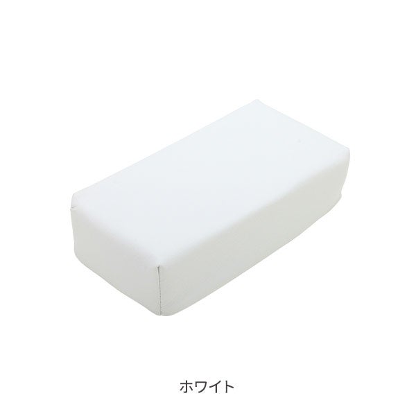 角マクラ 小サイズ 高さ6.5cm ホワイト