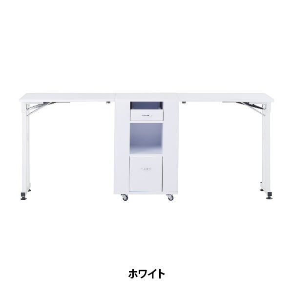 [エトゥベラ] ダブルウィング折りたたみ テーブル ホワイト