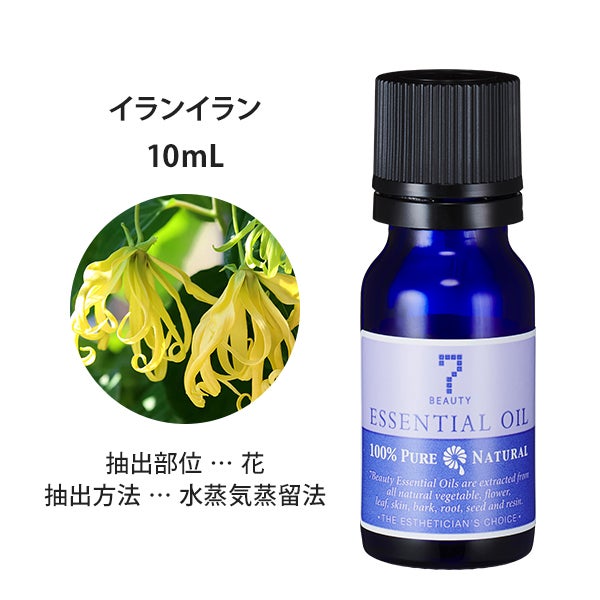 [SEVEN BEAUTY] エッセンシャルオイル (エキゾチック系) イランイラン 10mL