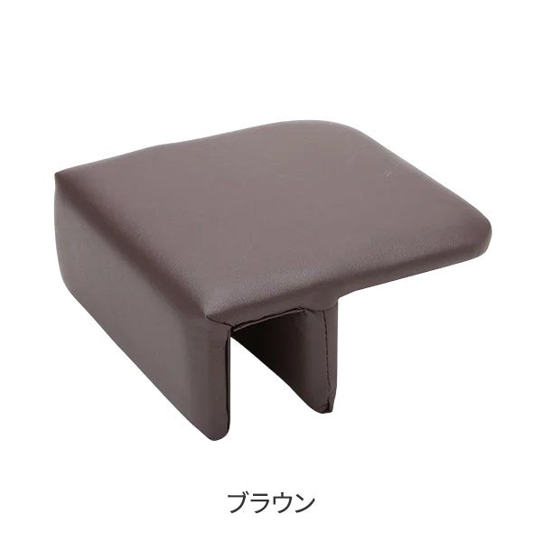 コンパクトリクライニングチェア用 サイドテーブル ブラウン