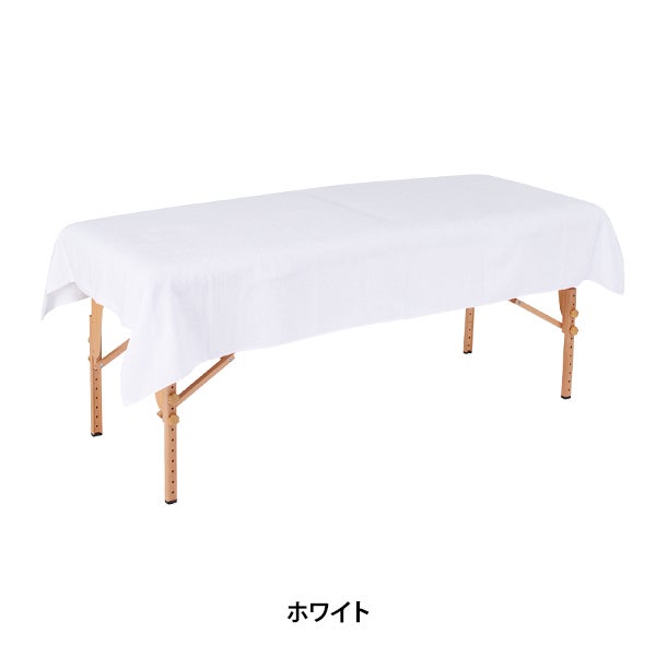 大判タオル シーツ (綿 100%)(2176匁) 120cm×215cm ホワイト