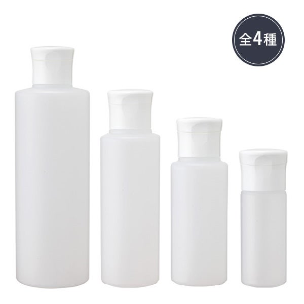 ペットボトル容器 半透明 (ワンタッチキャップ付き)(サイズを選択してください)