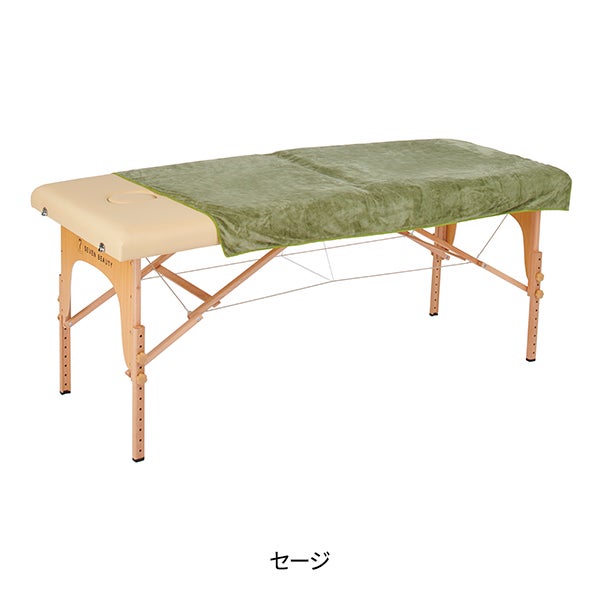 エコマイクロファイバー タオル ケット (1472匁) 90cm×160cm セージ