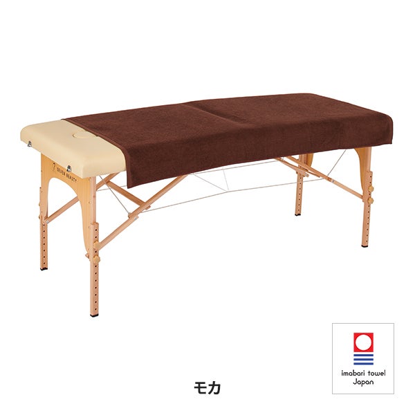 [今治] 薄手ケット (綿 100%)(1630匁) 90cm×160cm 日本製 モカ