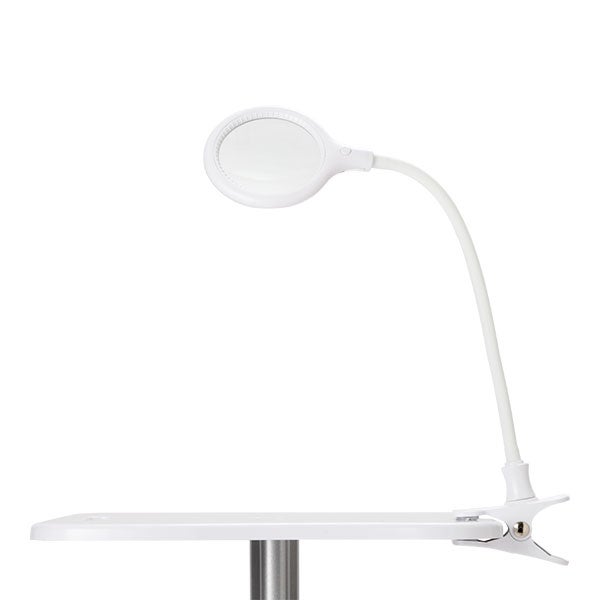 LED クリップ式 拡大鏡ライト