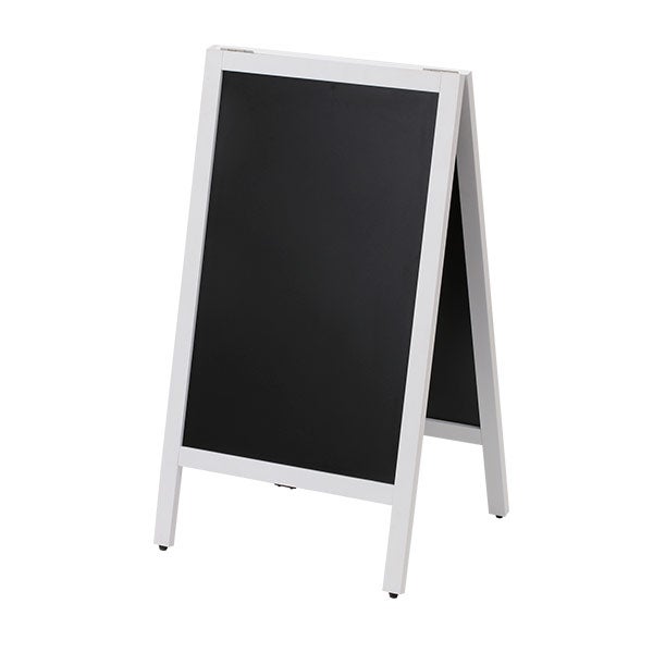 Aタイプ 木製スタンドボード ホワイト 幅50cm×高さ90cm