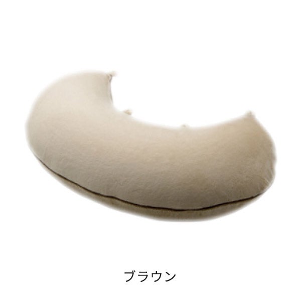 マイクロビーズクッション ブラウン