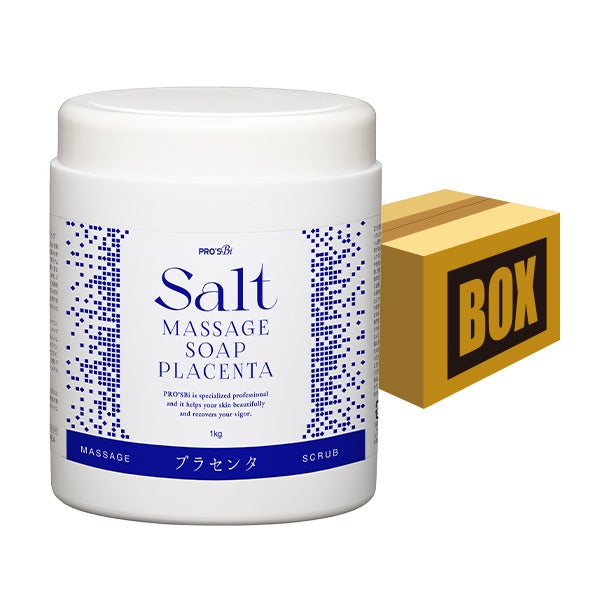 [プロズビ] ソルトソープ プラセンタ 1kg （12個入り）
