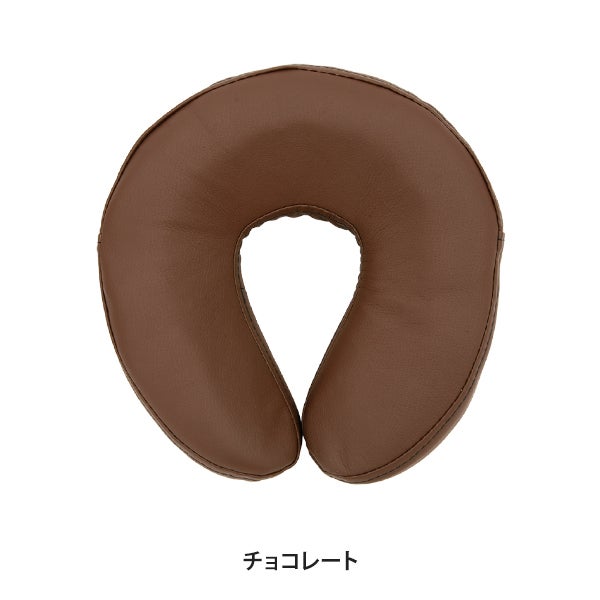 折りたたみベッド用顔マクラ（マジックテープ付）チョコレート