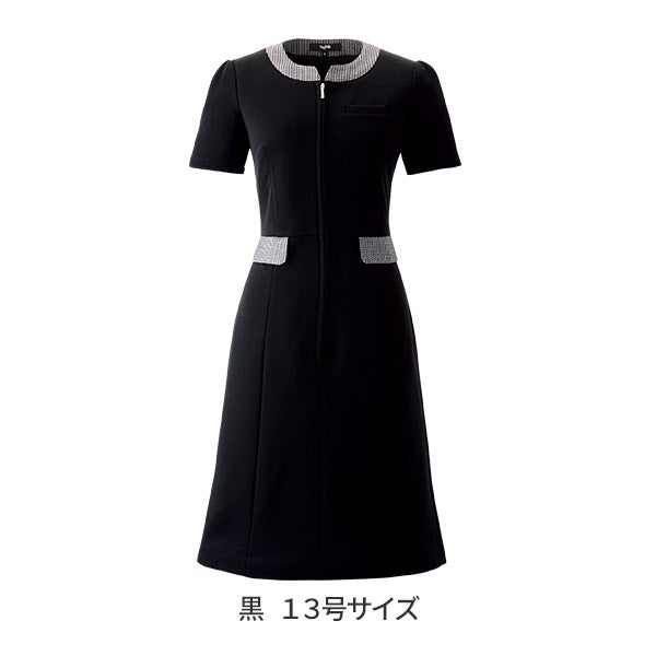 [ラ・ボーテ] ワンピース 61695 黒 13号サイズ
