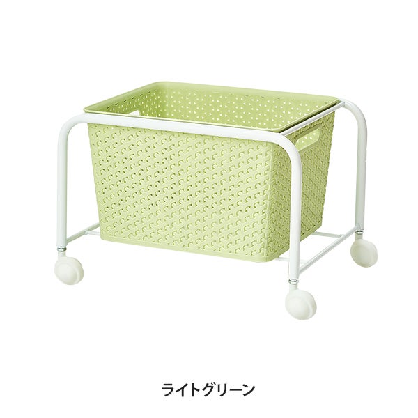 脱衣カゴ P-01 ライトグリーン