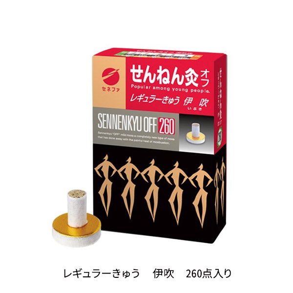 せんねん灸 オフ レギュラーきゅう 伊吹 260点入り