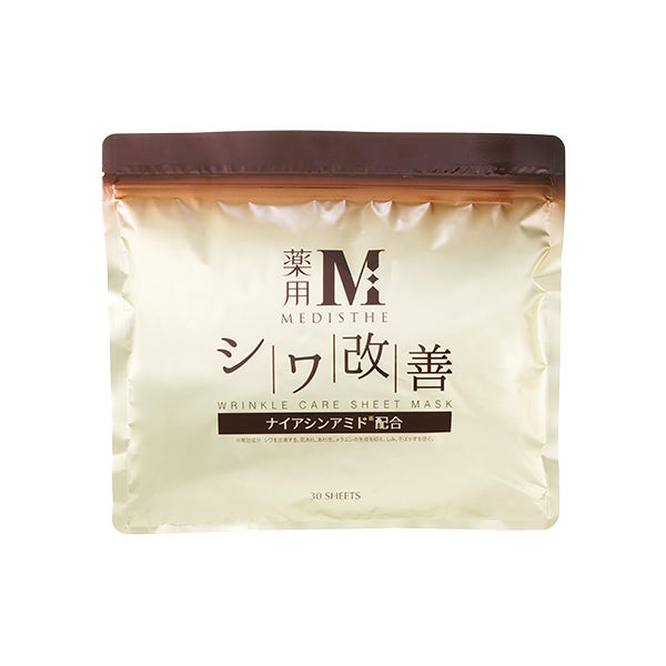 [MEDISTHE] 薬用 シワ改善 シートマスク 30枚入り