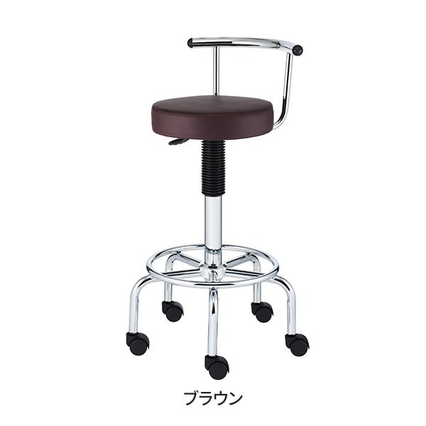 カウンターチェア ST ブラウン