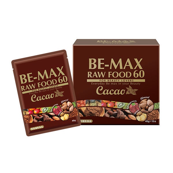 【WEB限定】[BE-MAX] RAWFOOD60Cacao 40g×15包入り