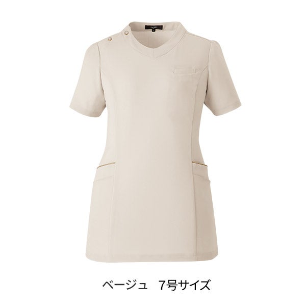 [ラ・ボーテ] スクラブ センシュアルスタイル 42053 ベージュ 7号サイズ