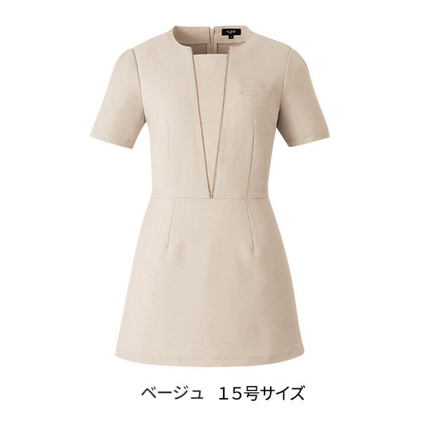 [ラ・ボーテ] チュニック 42056 ベージュ 15号サイズ