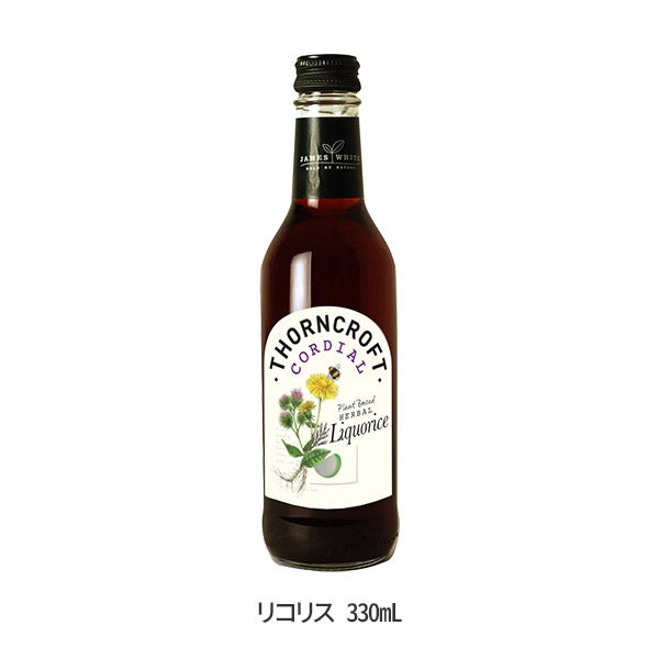 [ソーンクロフト] ハーブコーディアル リコリス (DT) 330mL