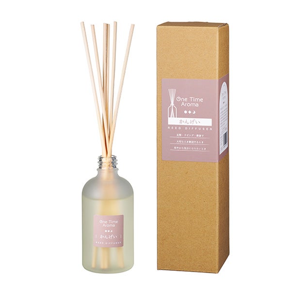 [one time aroma] リードディフューザー かんげい 100mL