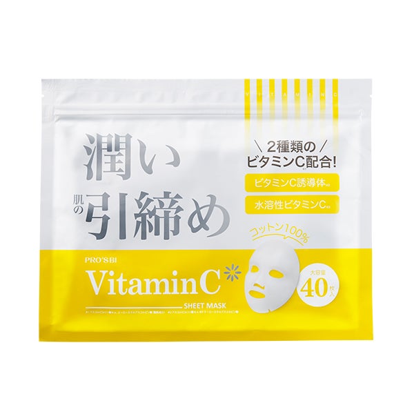[プロズビ] VITAMIN C シートマスク 40枚入り