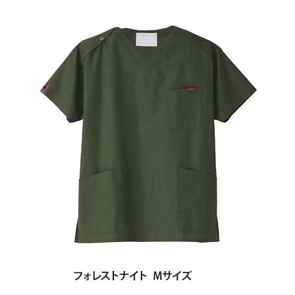[FOLK] スクラブ (PANTONE) 7000SC 男女兼用 フォレストナイト Mサイズ