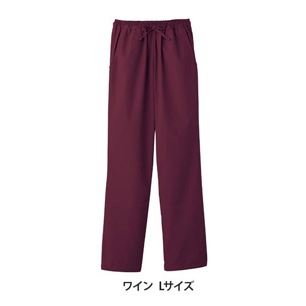 [FOLK] レディスストレートパンツ (PANTONE) 6012SC ワイン Lサイズ