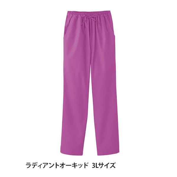 [FOLK] レディスストレートパンツ (PANTONE) 6012SC ラディアントオーキッド 3Lサイズ