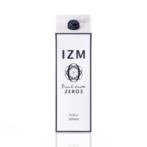 [IZM] 酵素ドリンク ピーチテイスト ゼロスリー 1000mL