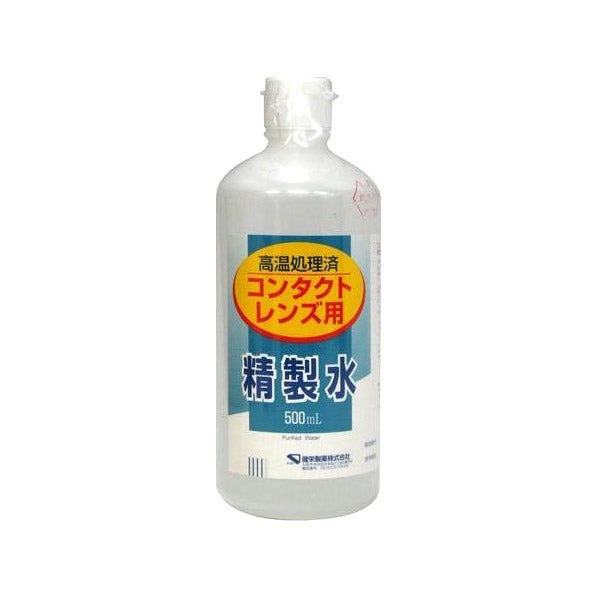 コンタクトレンズ用 精製水 500mL