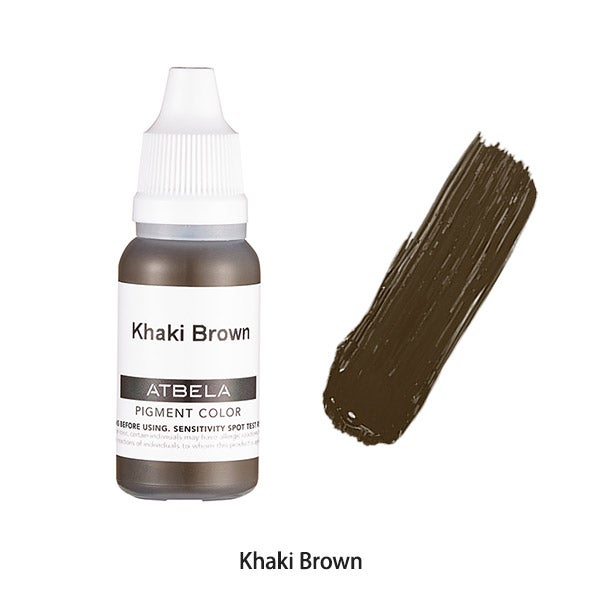 【タトゥー用】 [ATBELA] Pigment Color Khaki Brown 15mL
