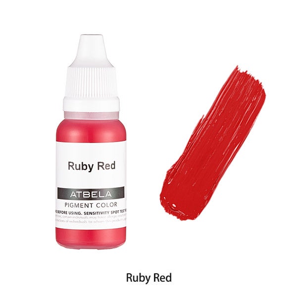 【タトゥー用】 [ATBELA] Pigment Color Ruby Red 15mL