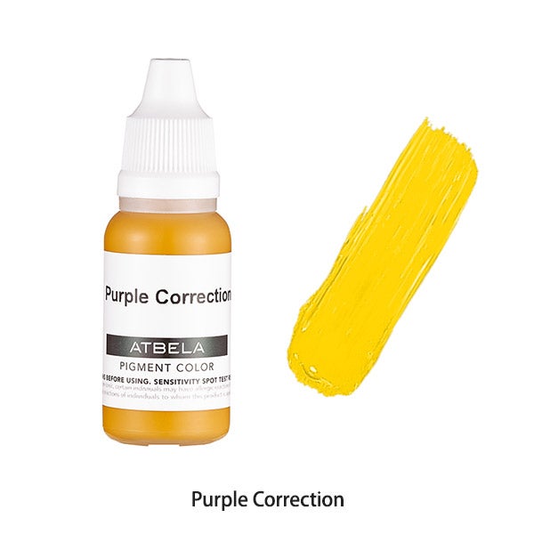 【タトゥー用】 [ATBELA] Pigment Color Purple Correction 15mL