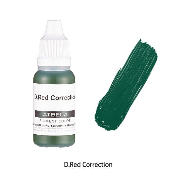 【タトゥー用】 [ATBELA] Pigment Color D.Red Correction 15mL