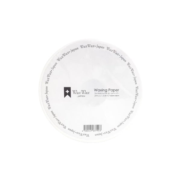 [WaxWax] ワックス脱毛ペーパー ロールタイプ 不織布 幅8cm×60m