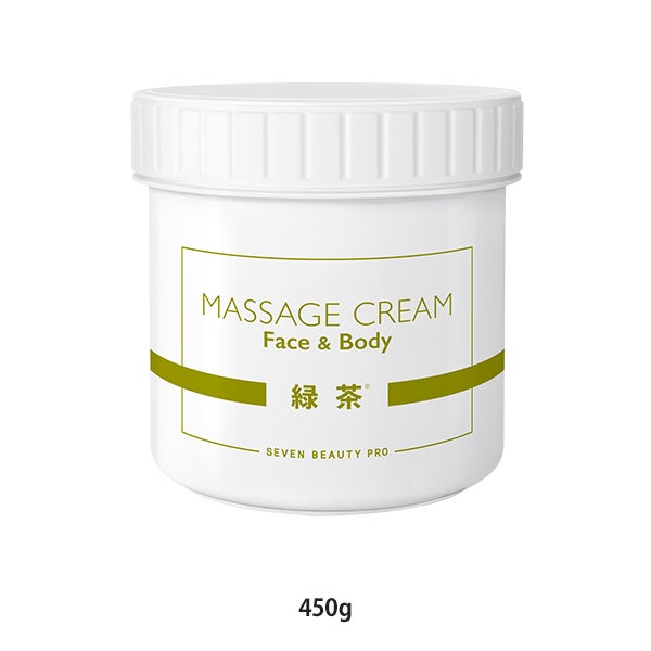 [SEVEN BEAUTY PRO] 緑茶マッサージクリームR 450g