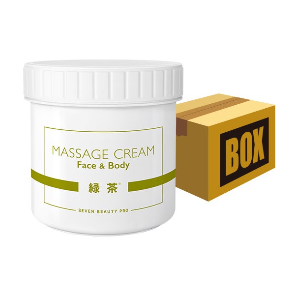 [SEVEN BEAUTY PRO] 緑茶マッサージクリームR 450g （36個入り)